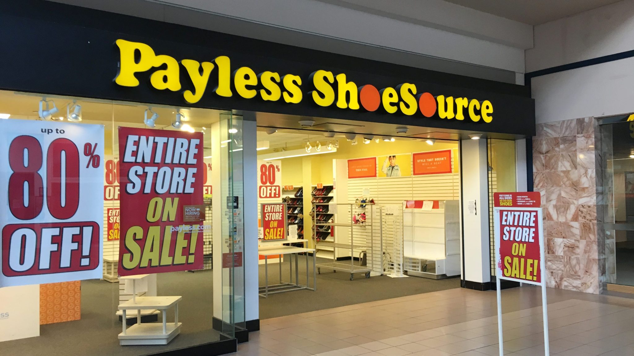Payless Prepares Second Bankruptcy With Store Closures - CSGA
