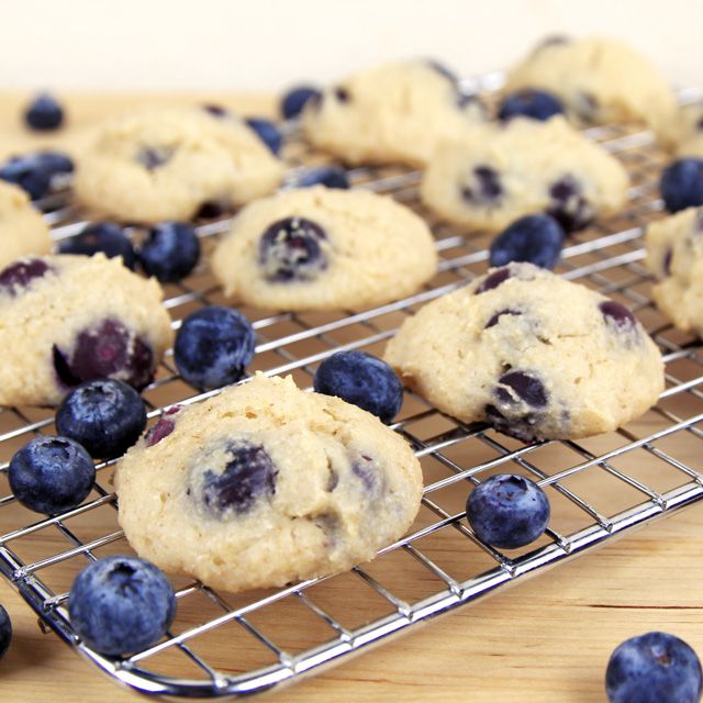 Blueberry And Yogurt Cookies