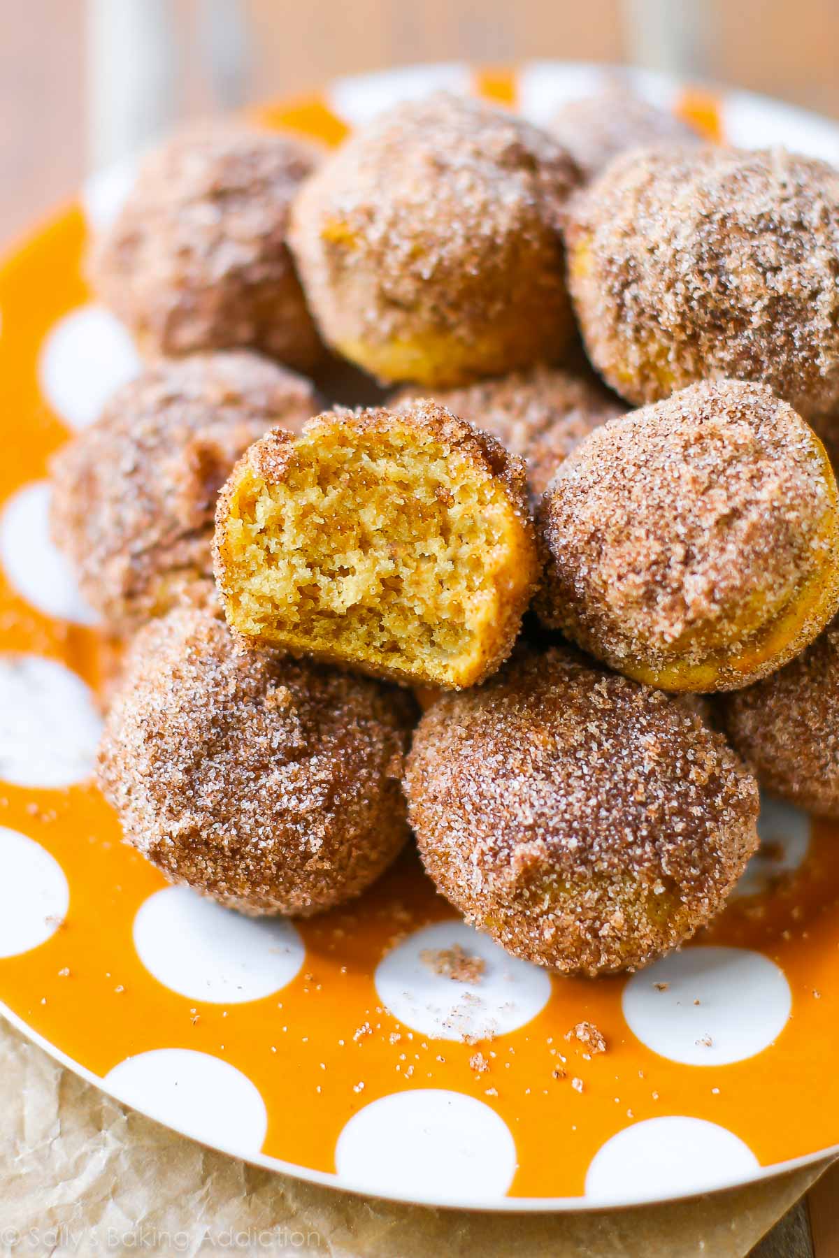 Cinnamon Sugar Pumpkin Muffins