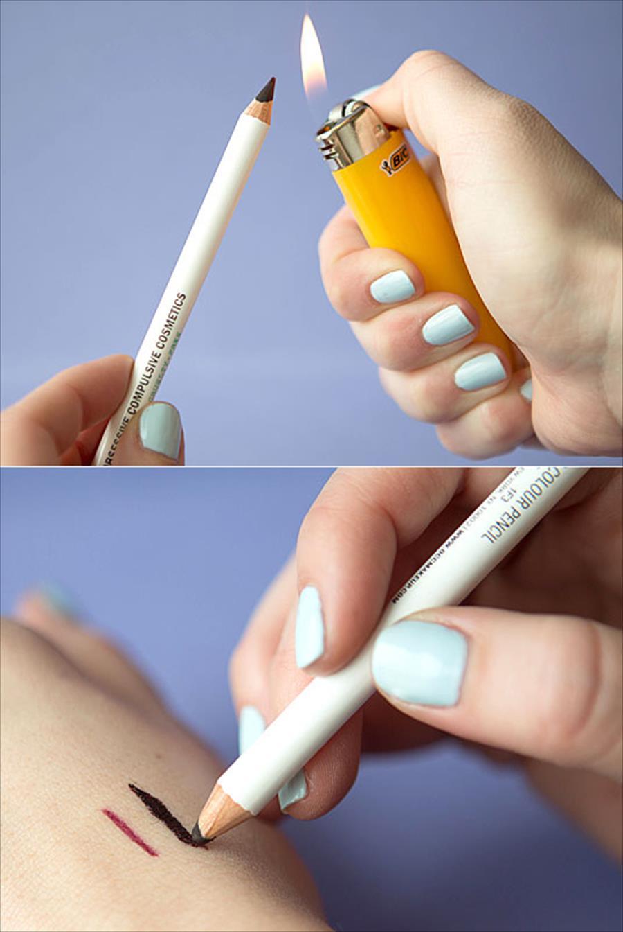 Turn Pencil Eyeliner Into Gel Formula