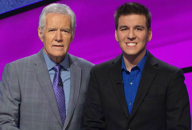 James Holzhauer And Alex Trebek