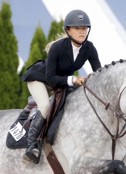 Mary Kate Riding A Horse