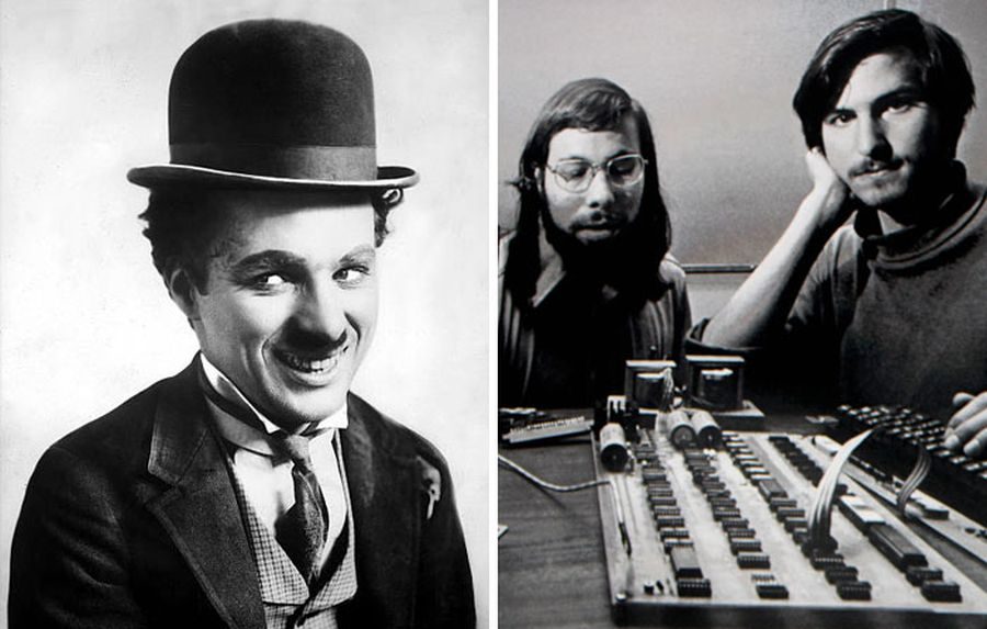 Apple Was Incorporated In 1977, The Same Year Charlie Chaplin Died