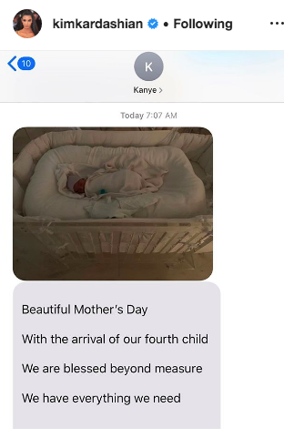 Kim's Text From Kanye