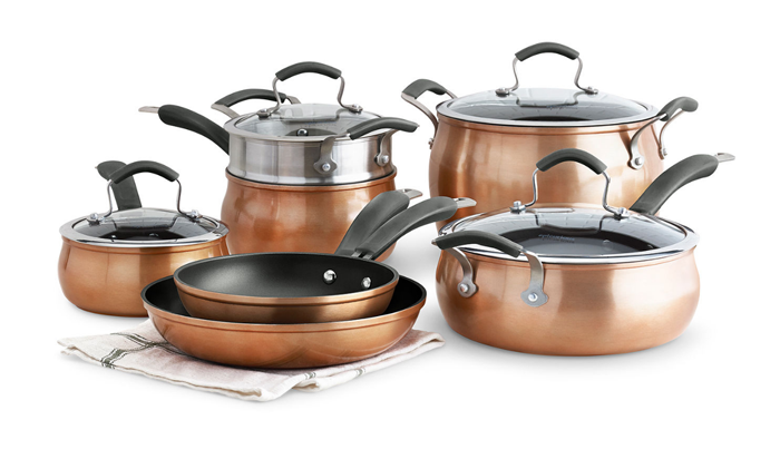 Epicurious Copper Cookware Set - $79.99