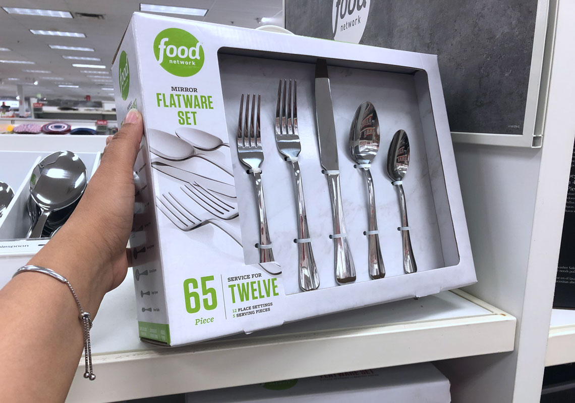 Food Network 65pc Flatware Set - $33.99