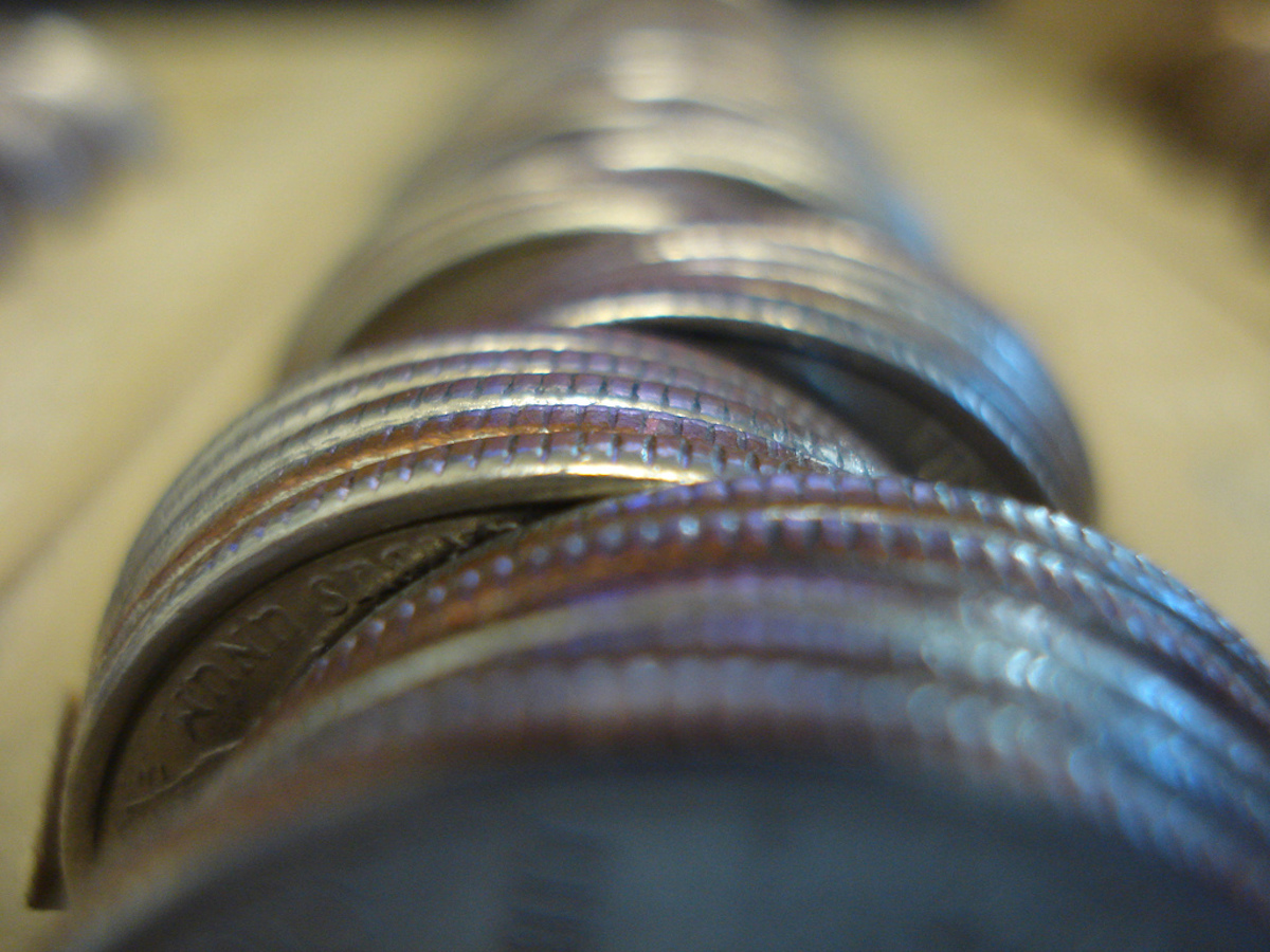 Ridges Around The Edges Of Coins