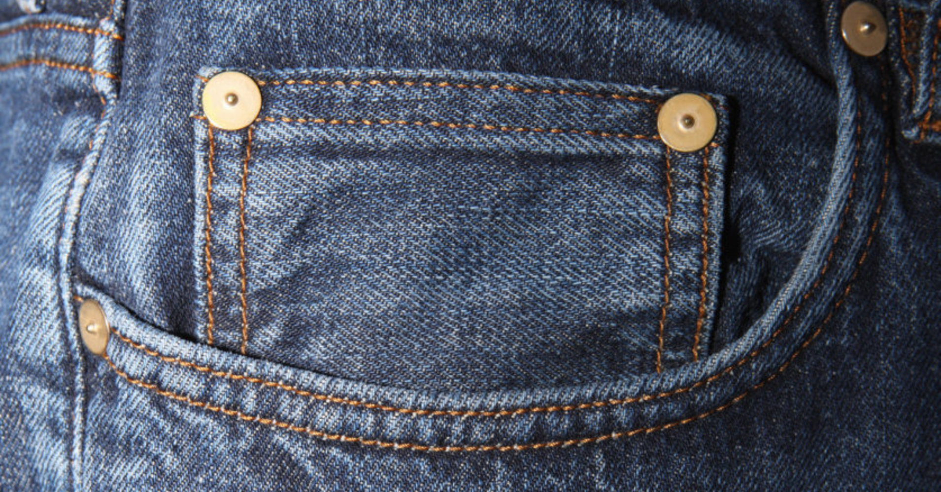 Small Buttons Around Your Jeans’ Pockets