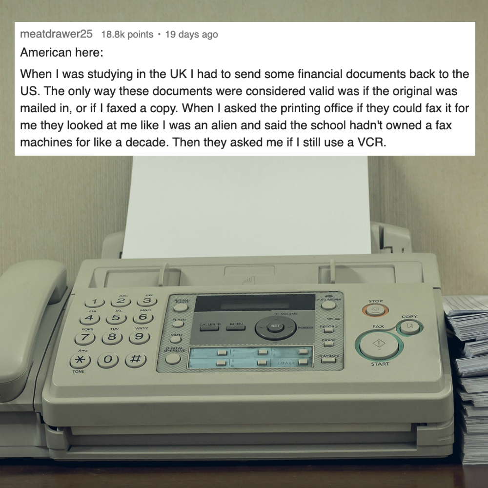 They Still Use Fax Machines?