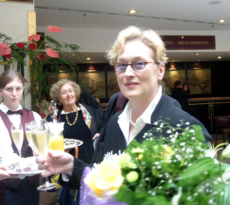 Meryl Streep In St Petersburg 2