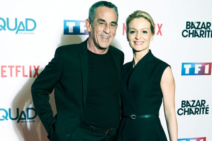 Thierry Ardisson Et Audrey Crespo Mara