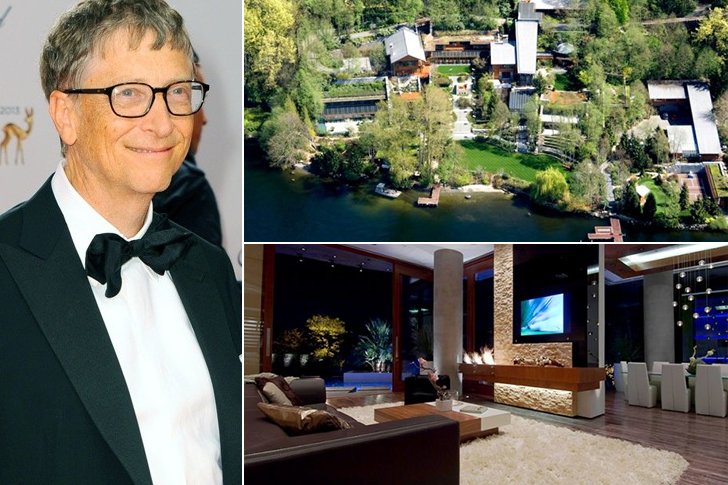 Bill Gates Et Sa Villa Haute Technologie