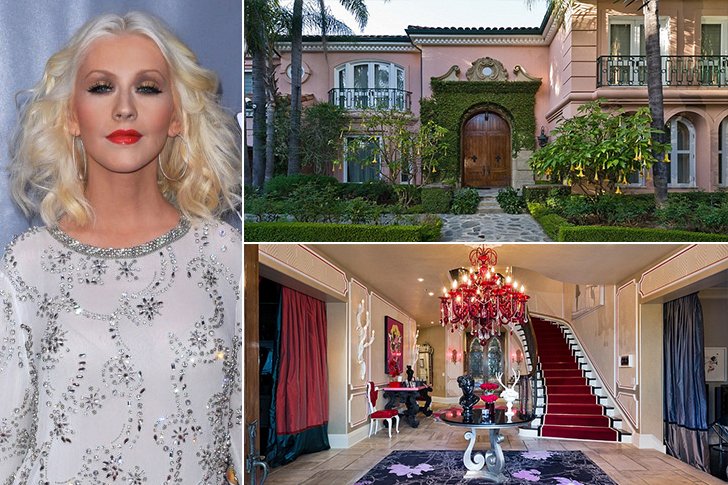 Christina Aguilera Et Sa Villa