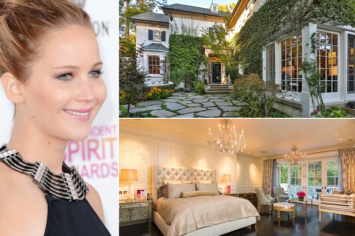 Jennifer Lawrence Et Sa Maison De Style Français