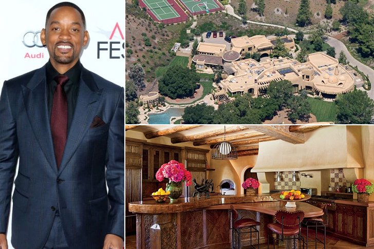 Will Smith Et Sa Villa à Calabasas