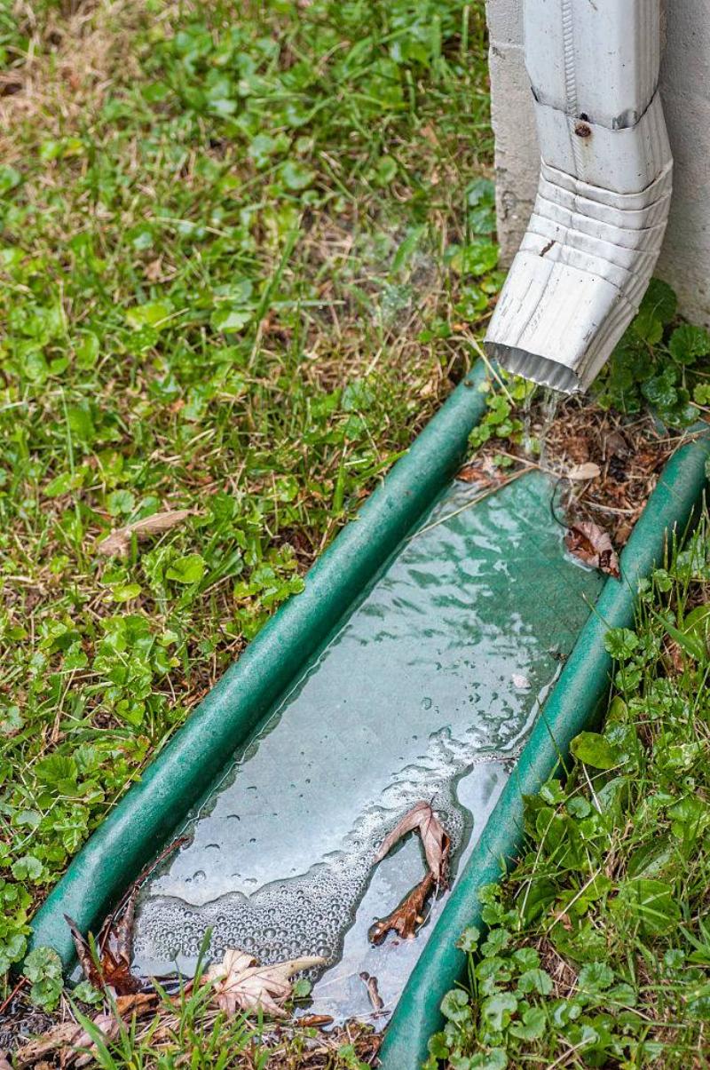 Don't Remove The Downspout