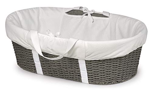 Badger Basket Woven Wicked Moses Basket With Bedding
