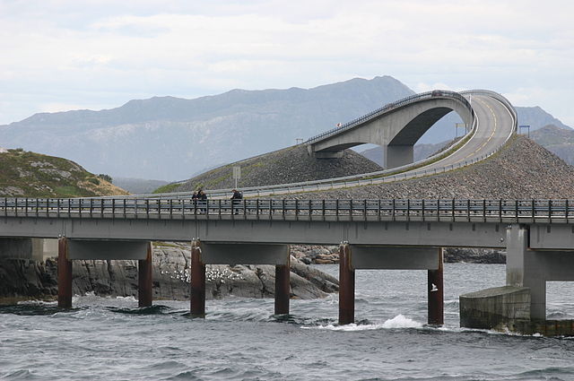 Storeisundet Bridge In Norway