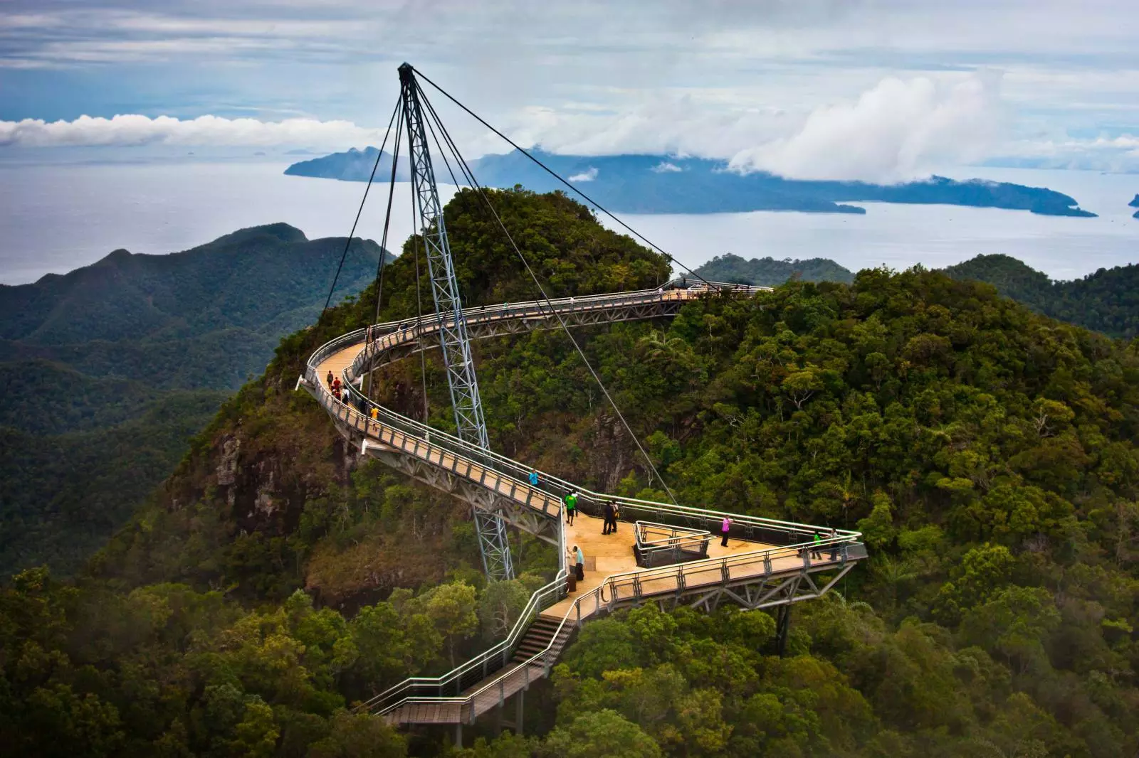 Langkawi Sky Bridge In Malaysia
