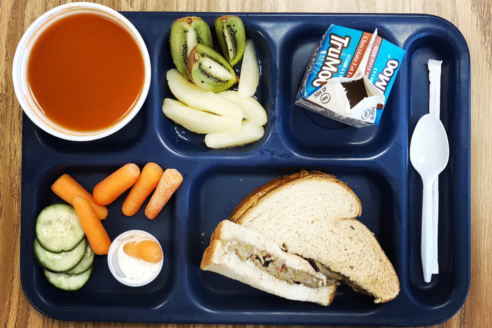School Lunch Photo Essay Belmont Station Elementary School