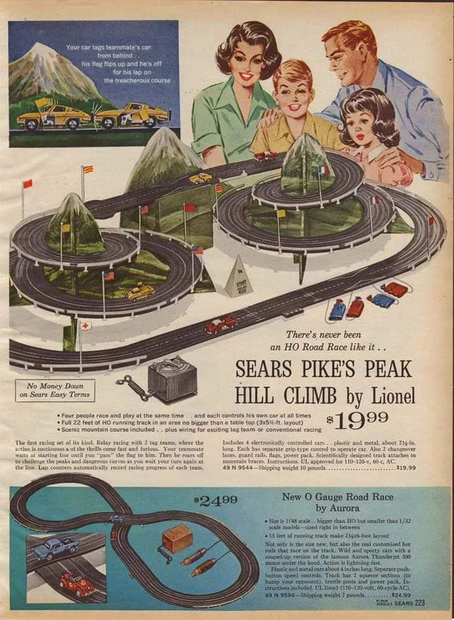 Sears Pike Peak Hill in the 1960s