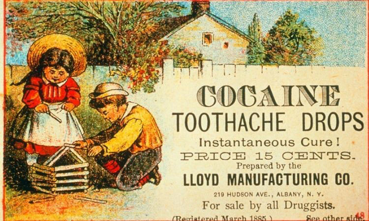 Toothache Drops in 1885