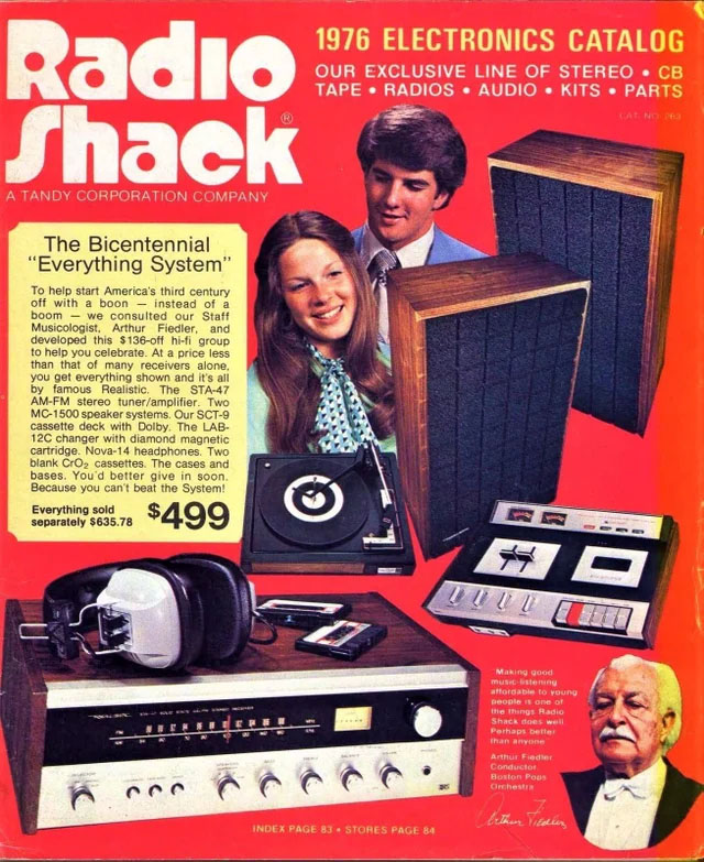 Radio Shack in the 1970s