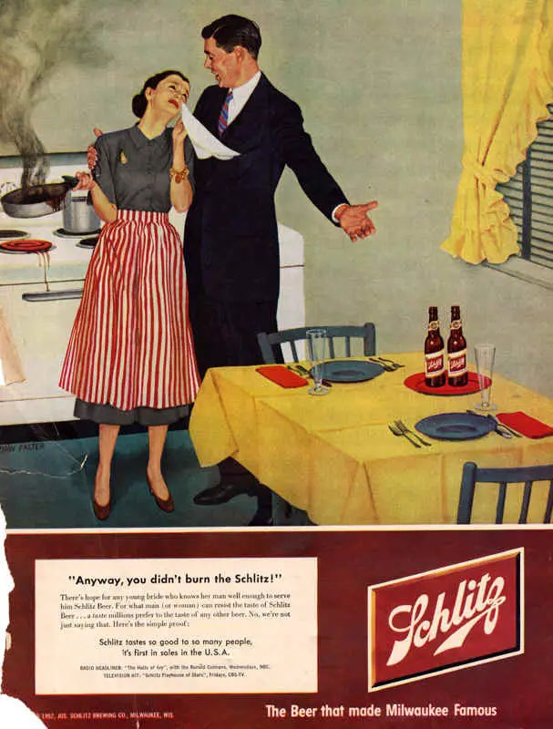 Schlitz Beer in the 1950s