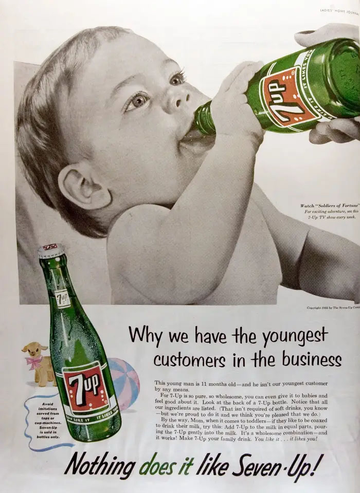 7-Up in the 1950s