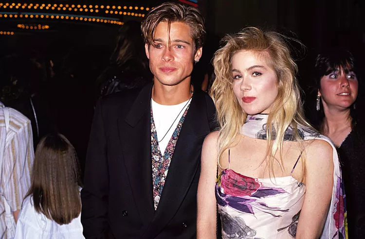 Christina Applegate And Brad Pitt (Jeff Kravitz:FilmMagic)