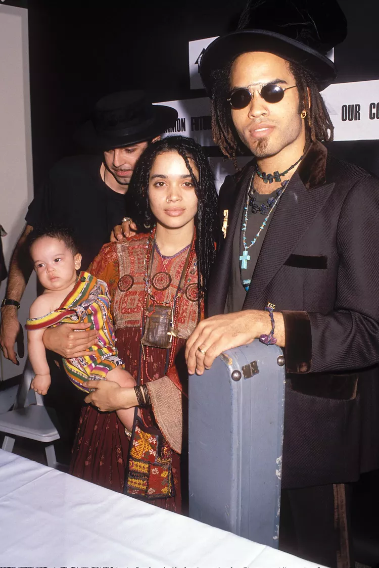 Lenny Kravitz And Lisa Bonet (Vinnie Zuffante:Getty Images)