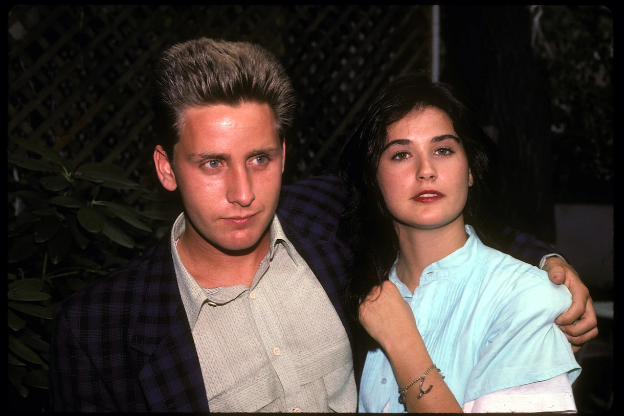 Emilio Estevez And Demi Moore (Terry McGinnis:WireImage)