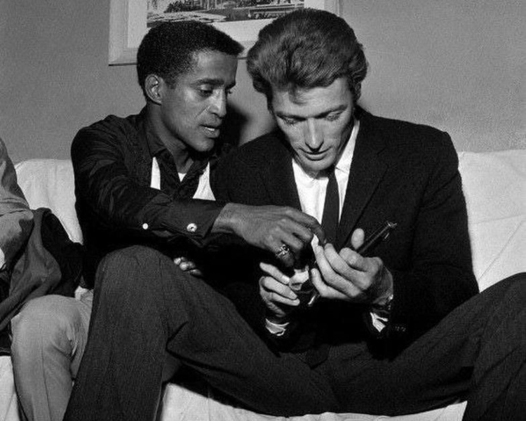 Clint Eastwood And Sammy Davis Jr.